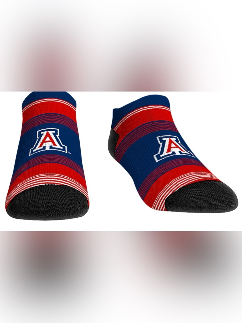 Arizona Wildcats Rock Em Socks Unisex Super Fan Low-Cut Socks Sz. S/M